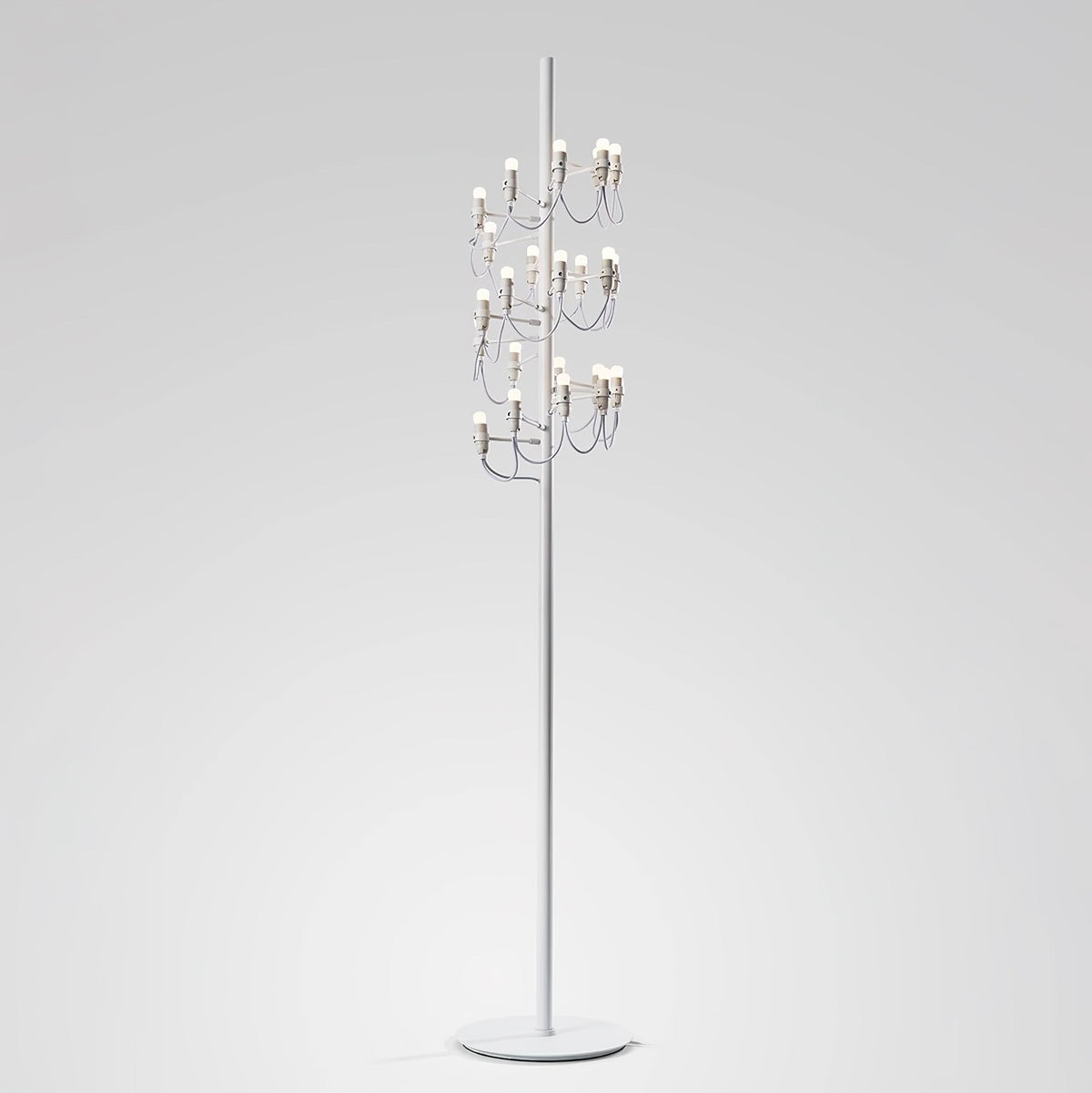 Olliryra Sculptural Steel Floor Lamp