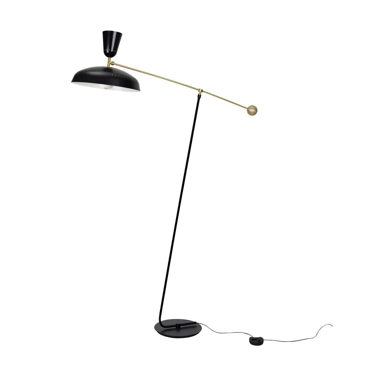 Celeste Minimalism Brass Floor Lamp