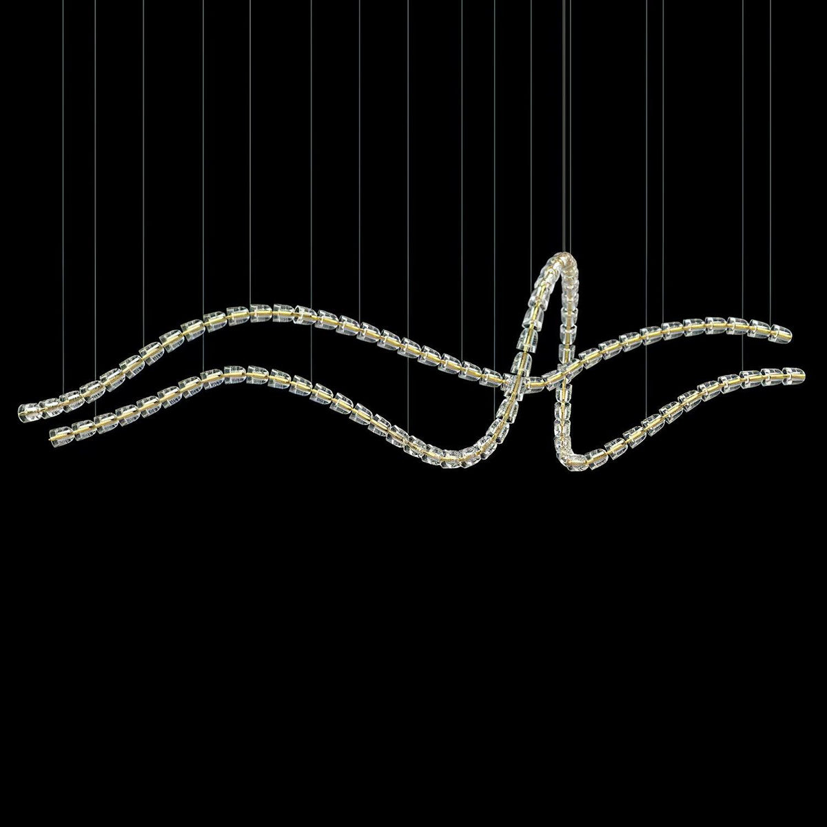 Zevenila Modern Acrylic Chandelier