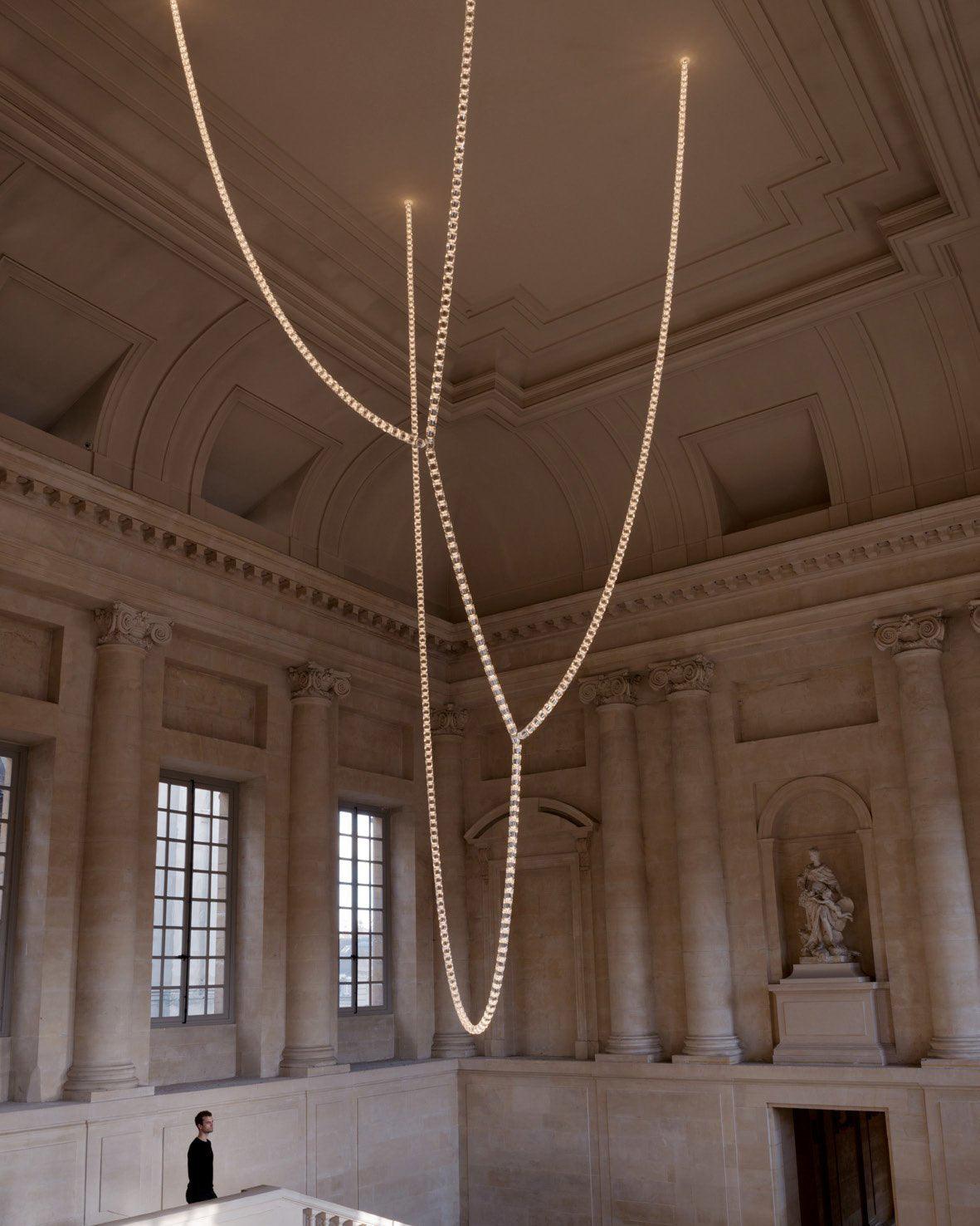 Nexus Gold Crystal Chandelier
