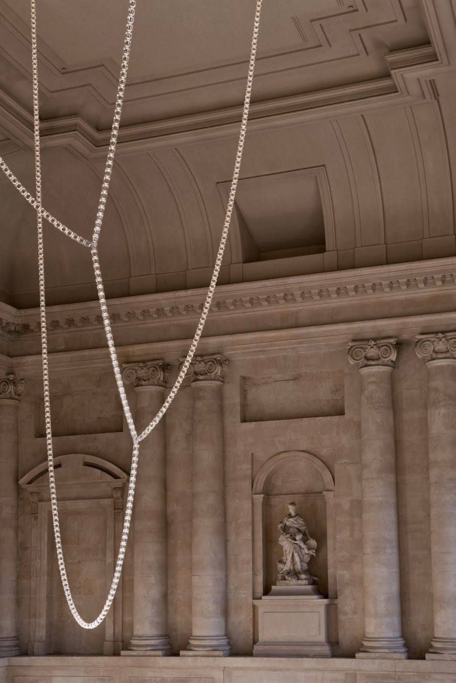 Nexus Gold Crystal Chandelier
