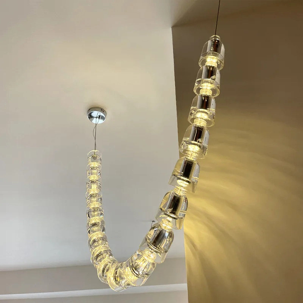 Nexus Chrome Crystal Chandelier