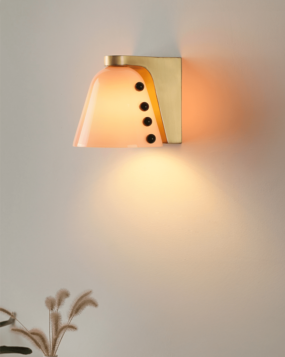Nebin Glass Indoor Wall Light