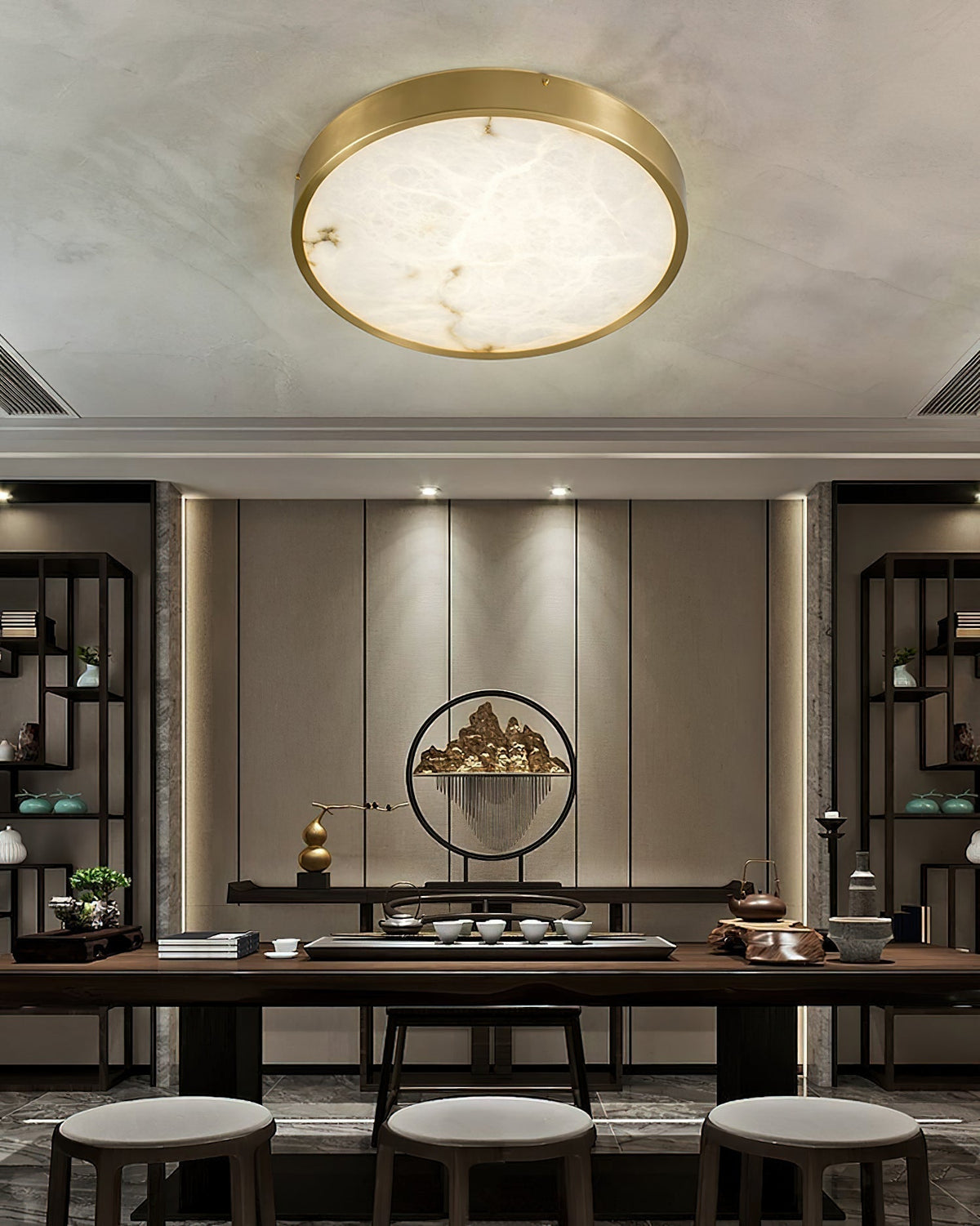 Nivaora Alabaster Ceiling Light