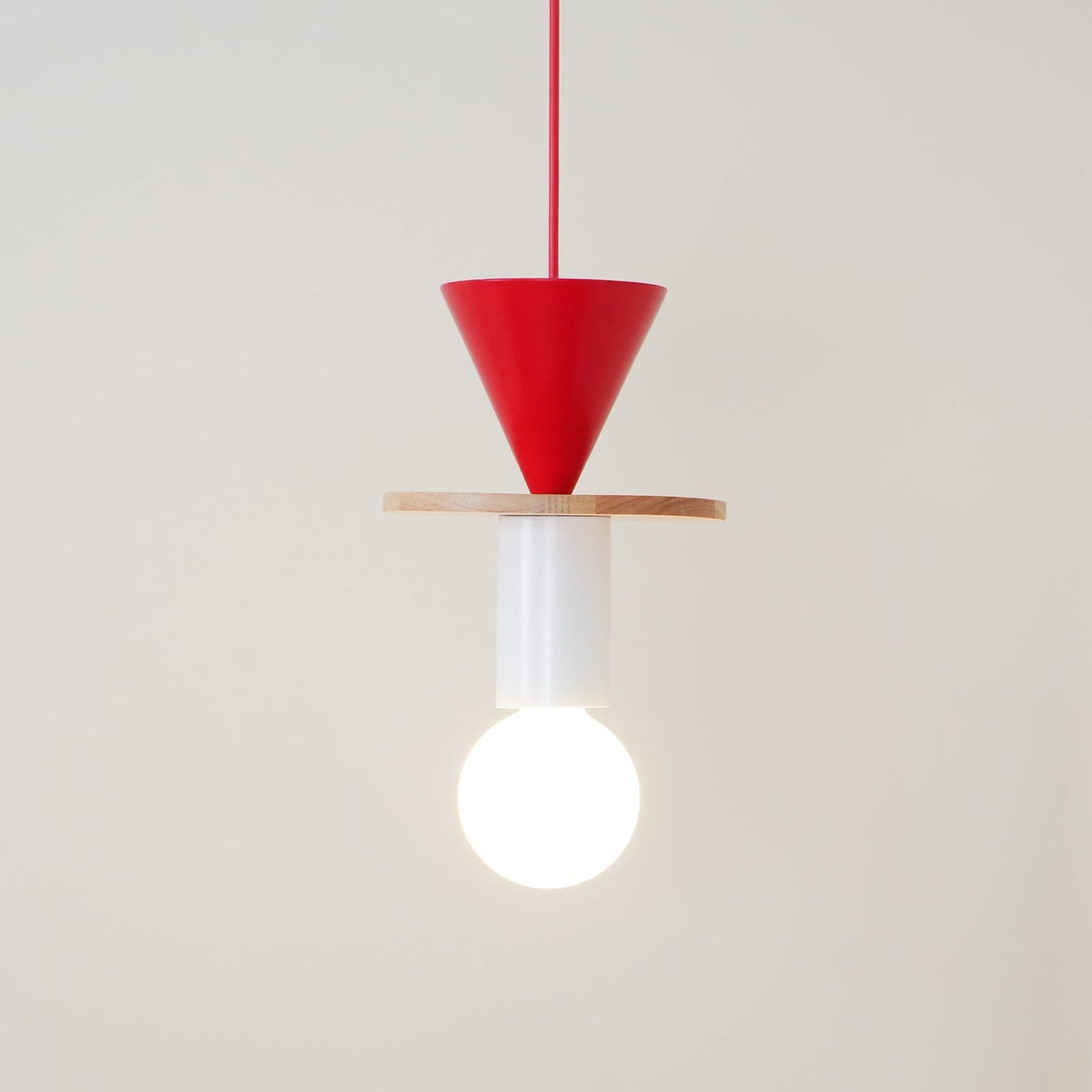 Gram Modern Wood Pendant Light