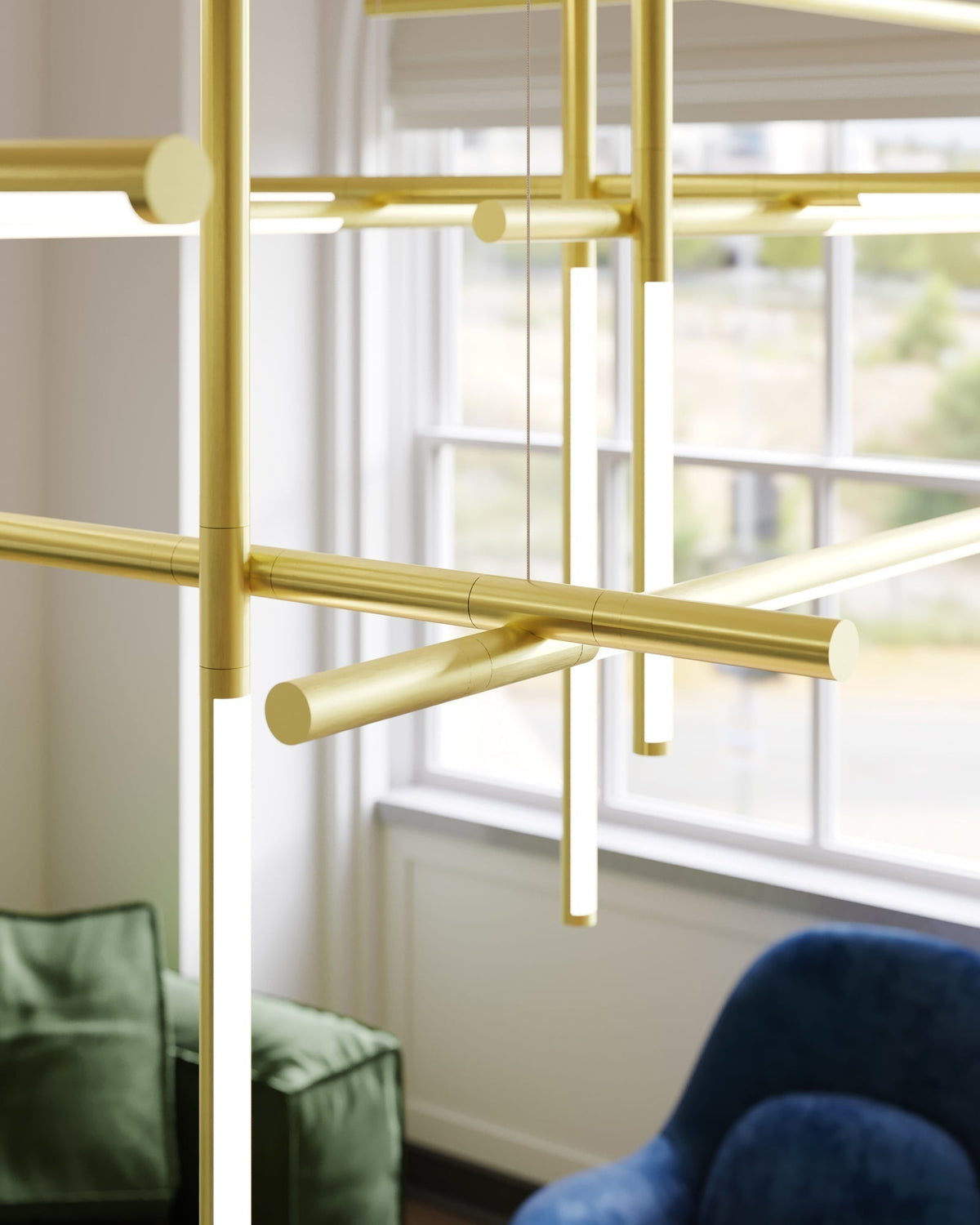 Geometric Minimalist Acrylic Pendant Light