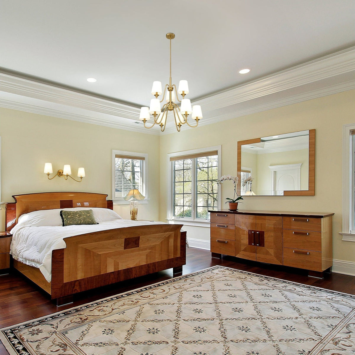 Auraena Brass Chandelier