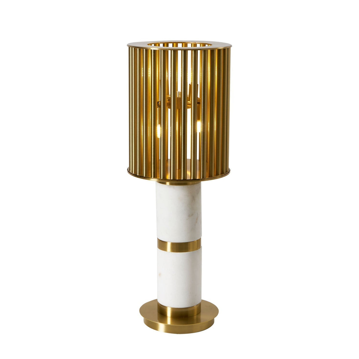Elios Gilded Cage Table Lamp