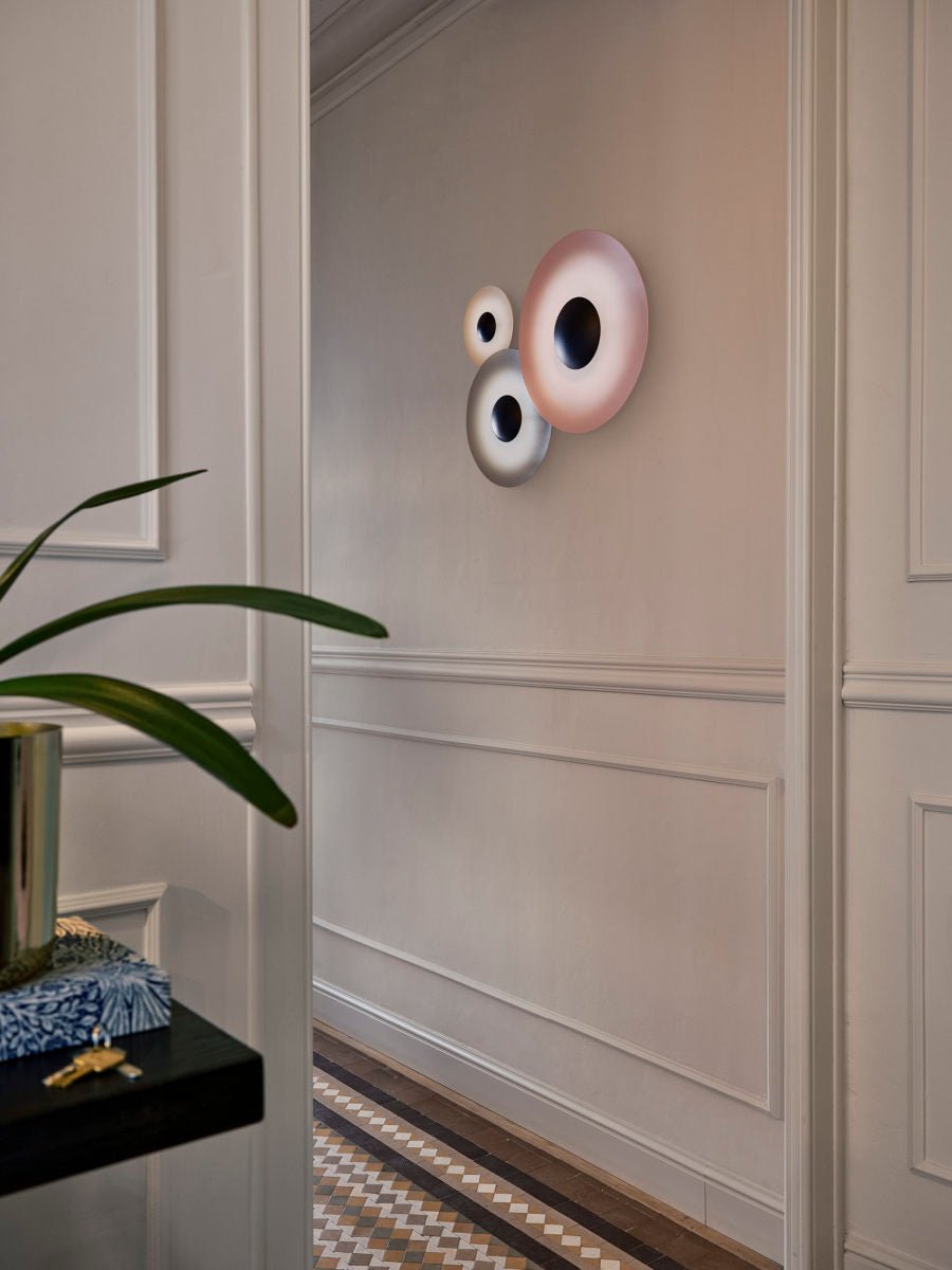 Ginger Modern Minimalist Round Wall Lamp