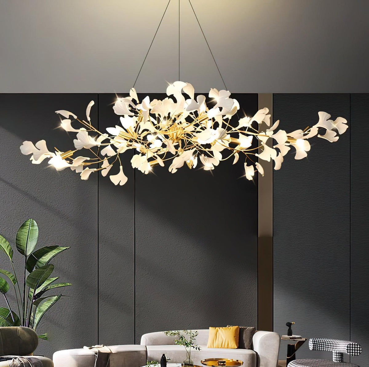 Welo Gingko Bough Chandelier