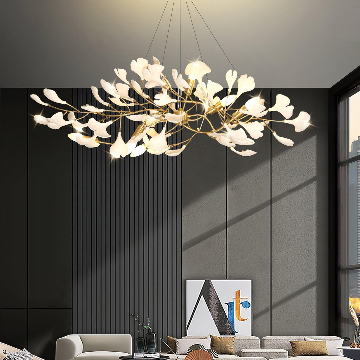 Welo Gingko Bough Chandelier