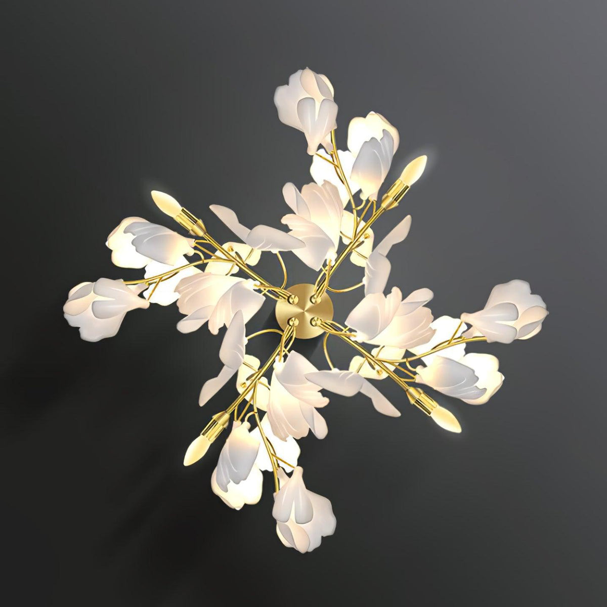 Higus Gingko Flowers Indoor Wall Light
