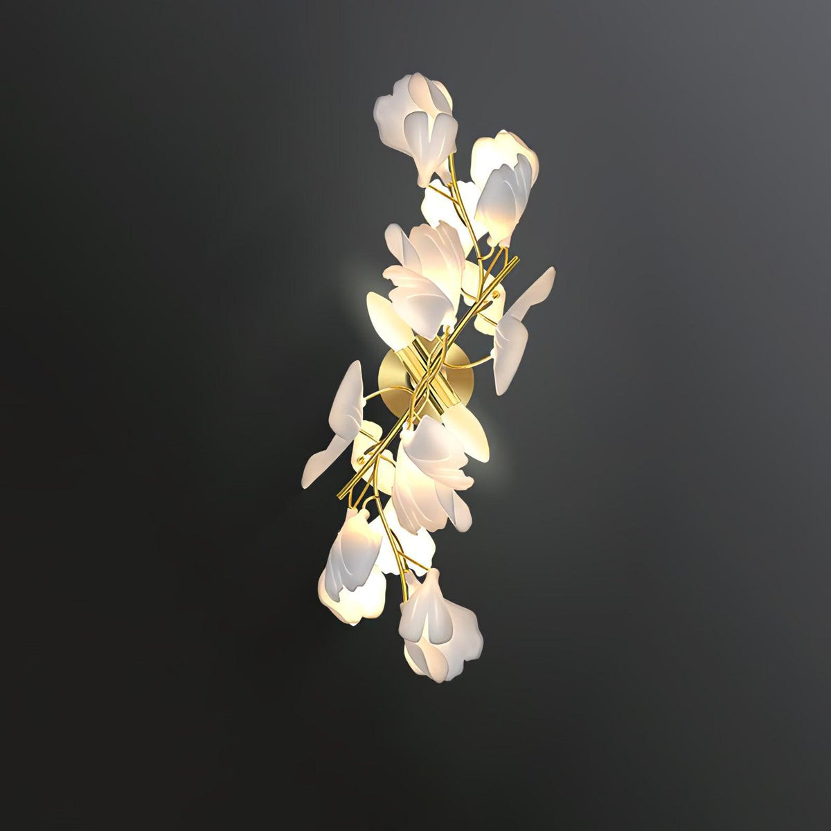 Higus Gingko Flowers Indoor Wall Light