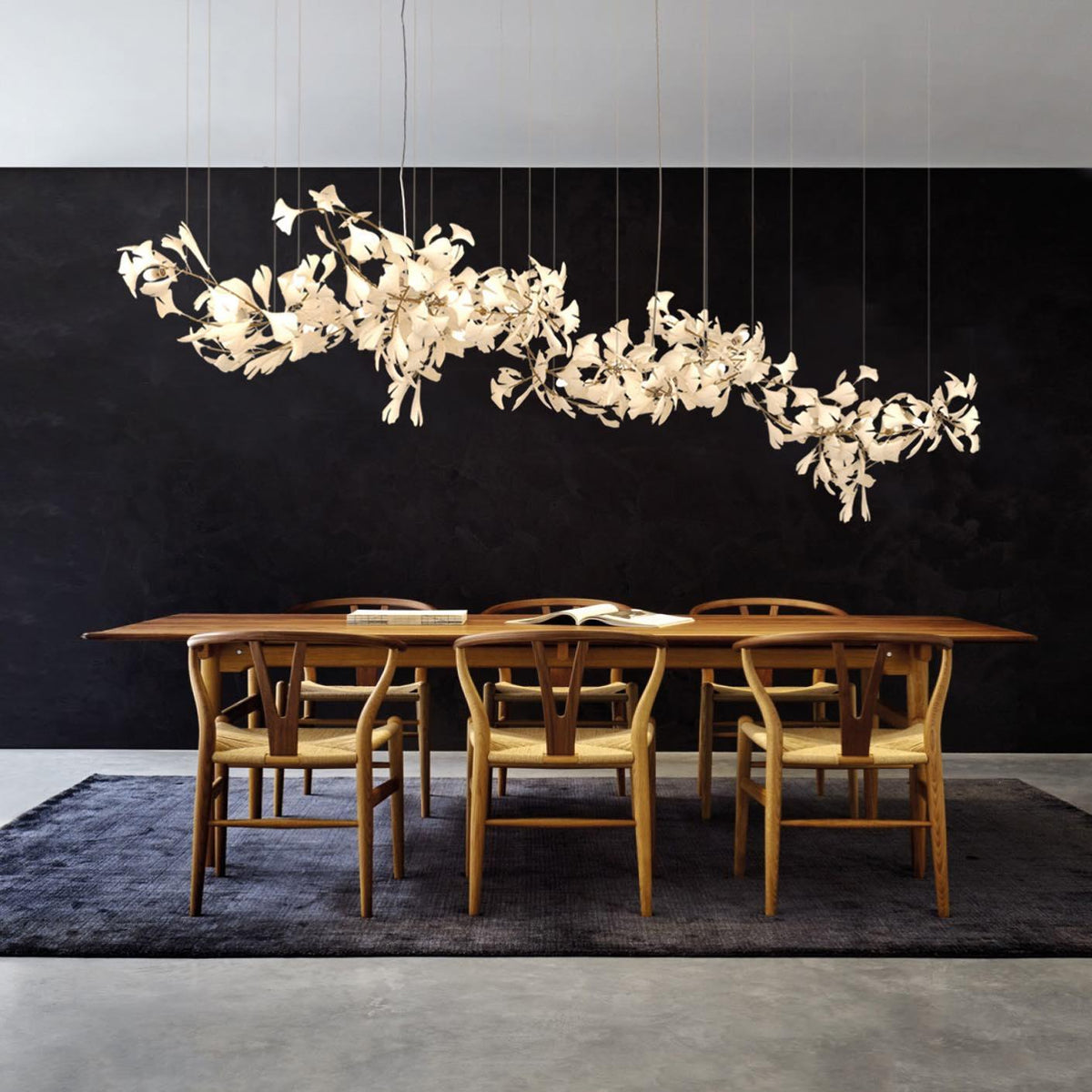 Ginkgo Cluster Chandelier