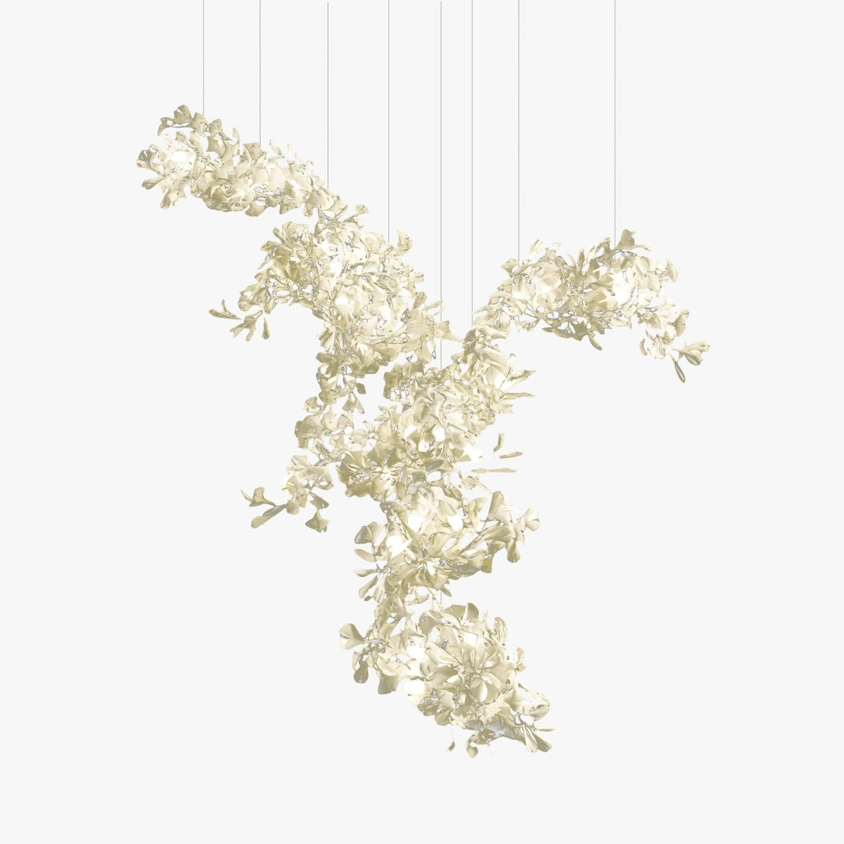Cerivissa Gingko Ceramic Combination Chandelier