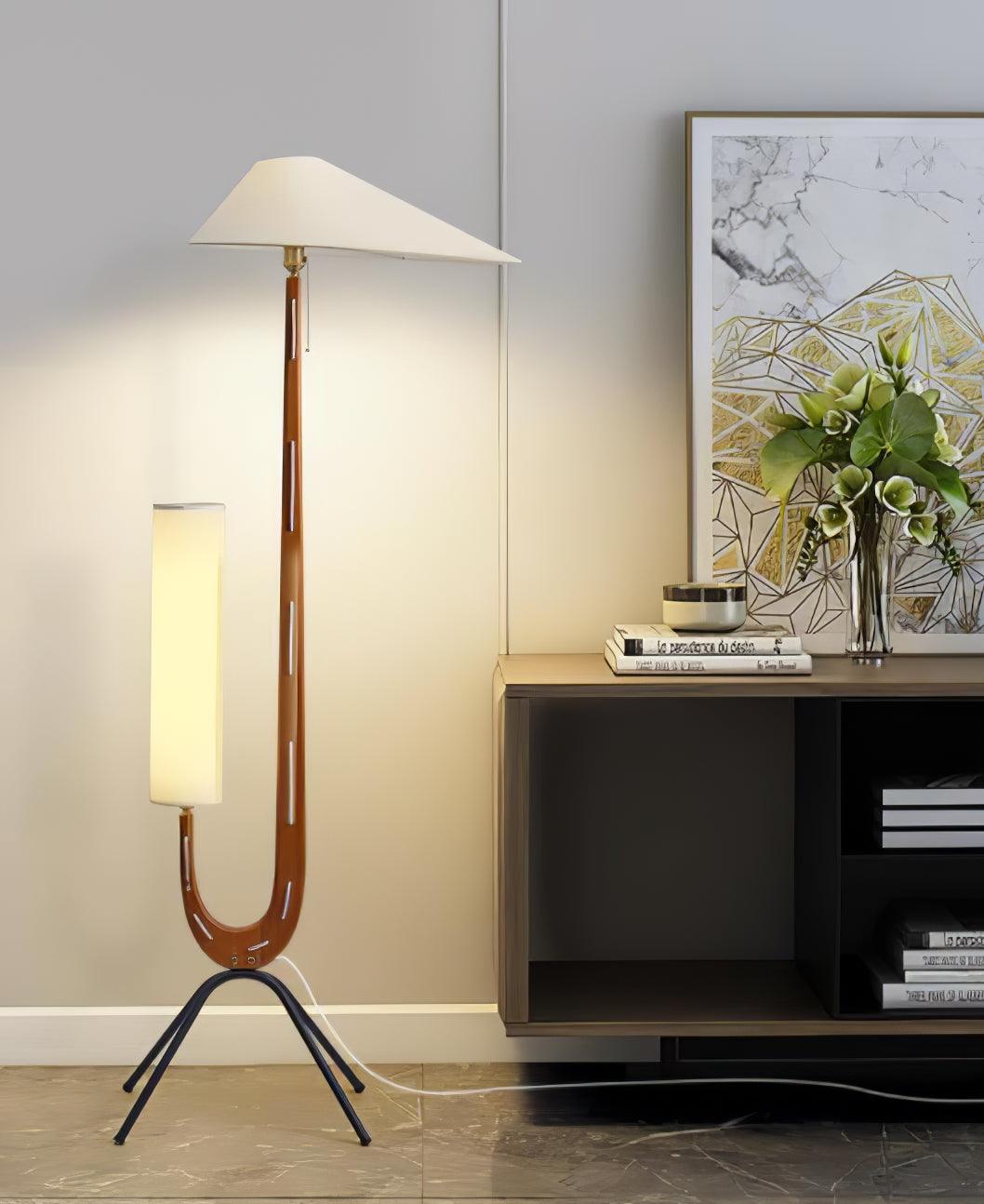 Novael Fabric Scandinavian Floor Lamp