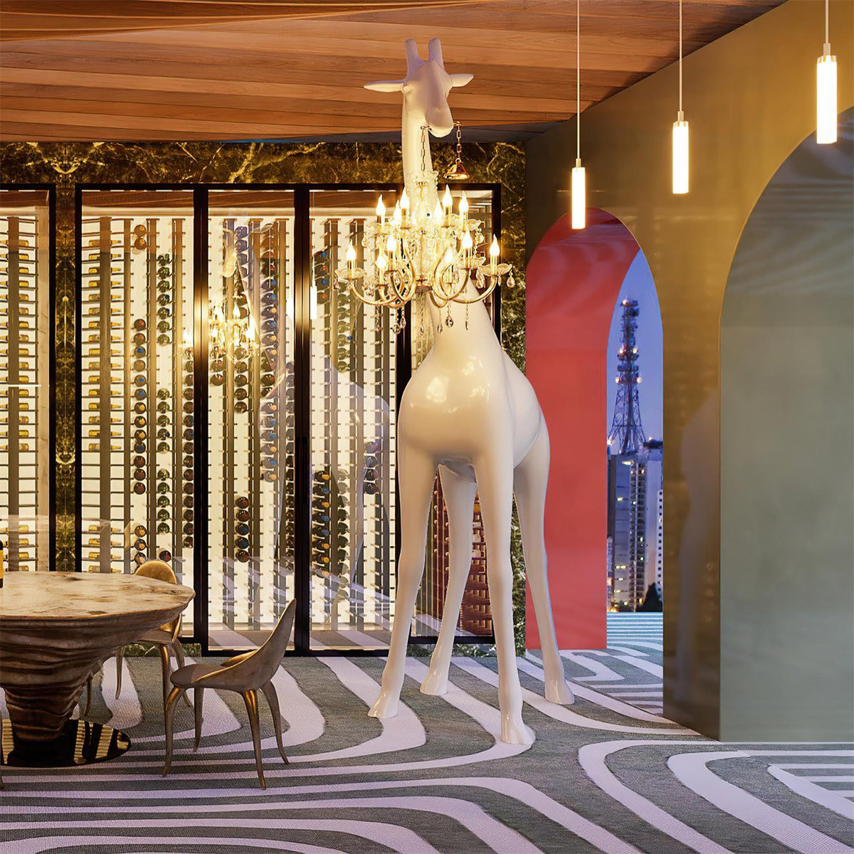 Zorain Whimsical Floor Lamp