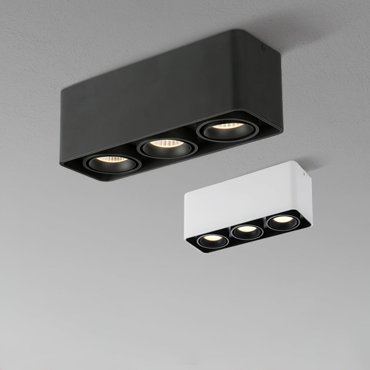 Thea Spotlight Surface Mount Twin LED Angular Minimalist