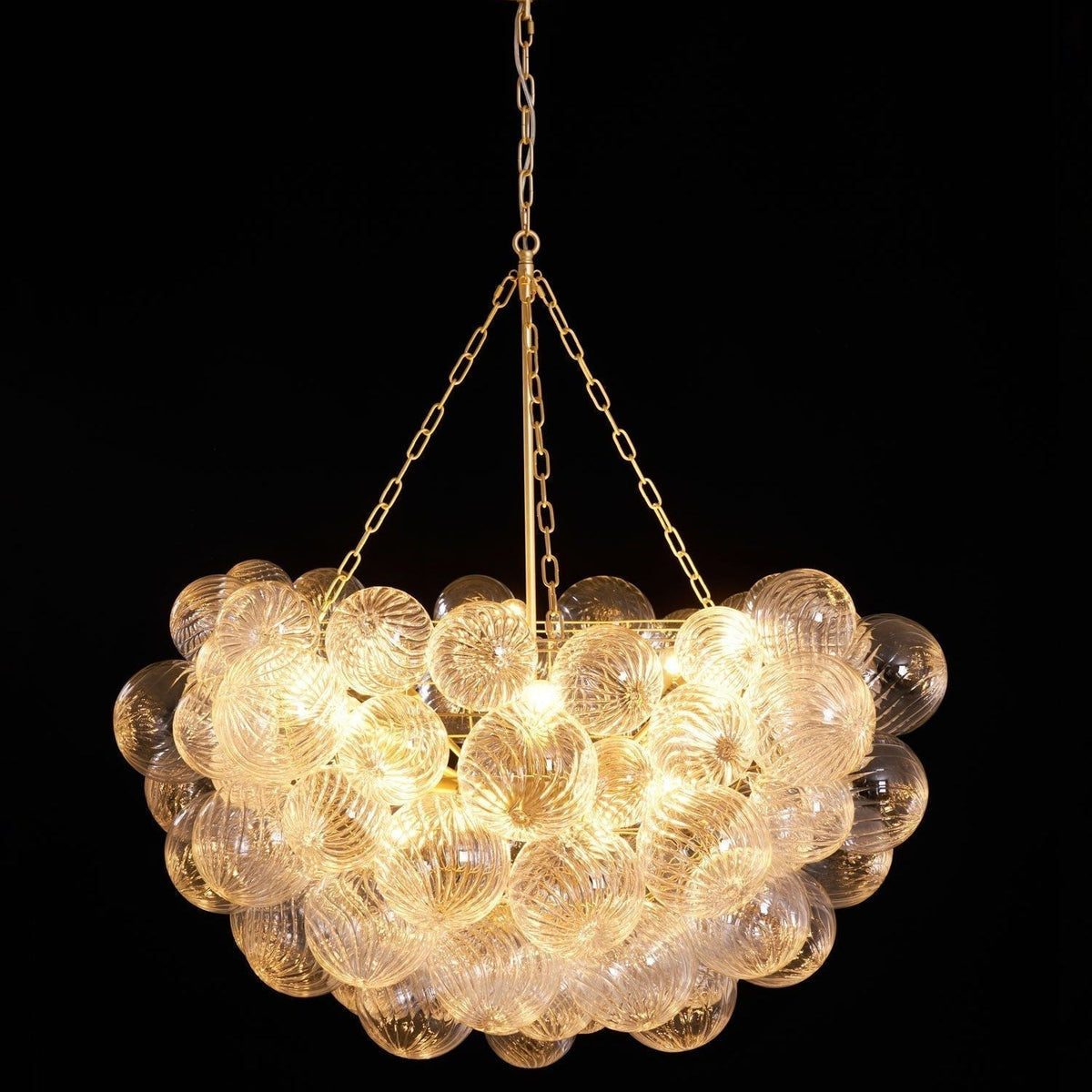 Aurora Chandelier Glass Ball Bubble Modern