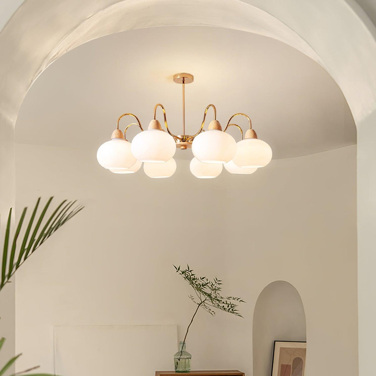 Zevena Glass Chandelier