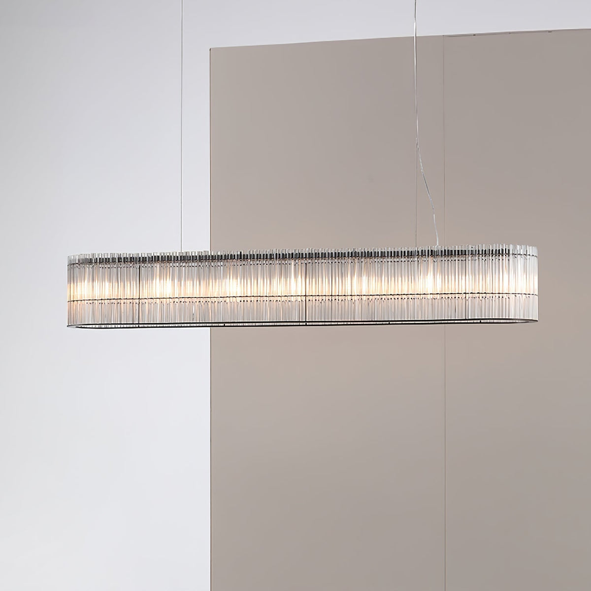 Celivia Pendant Lamp Glass Tube Ring Modern Luxury
