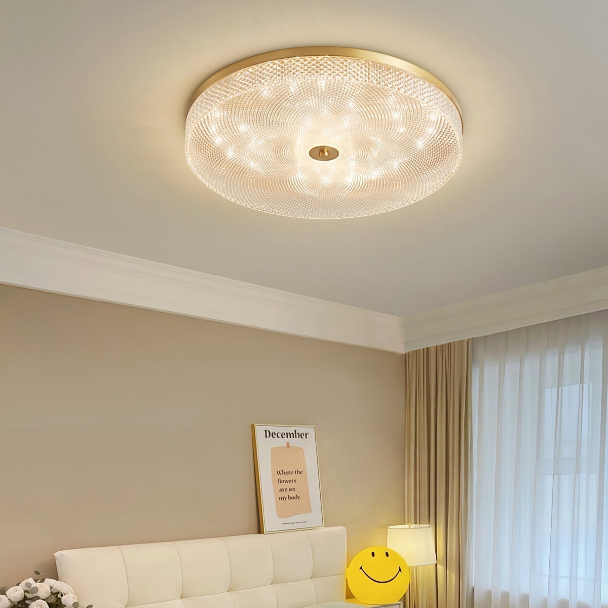 Ovelion Modern Minimalist Striped Ceiling Light