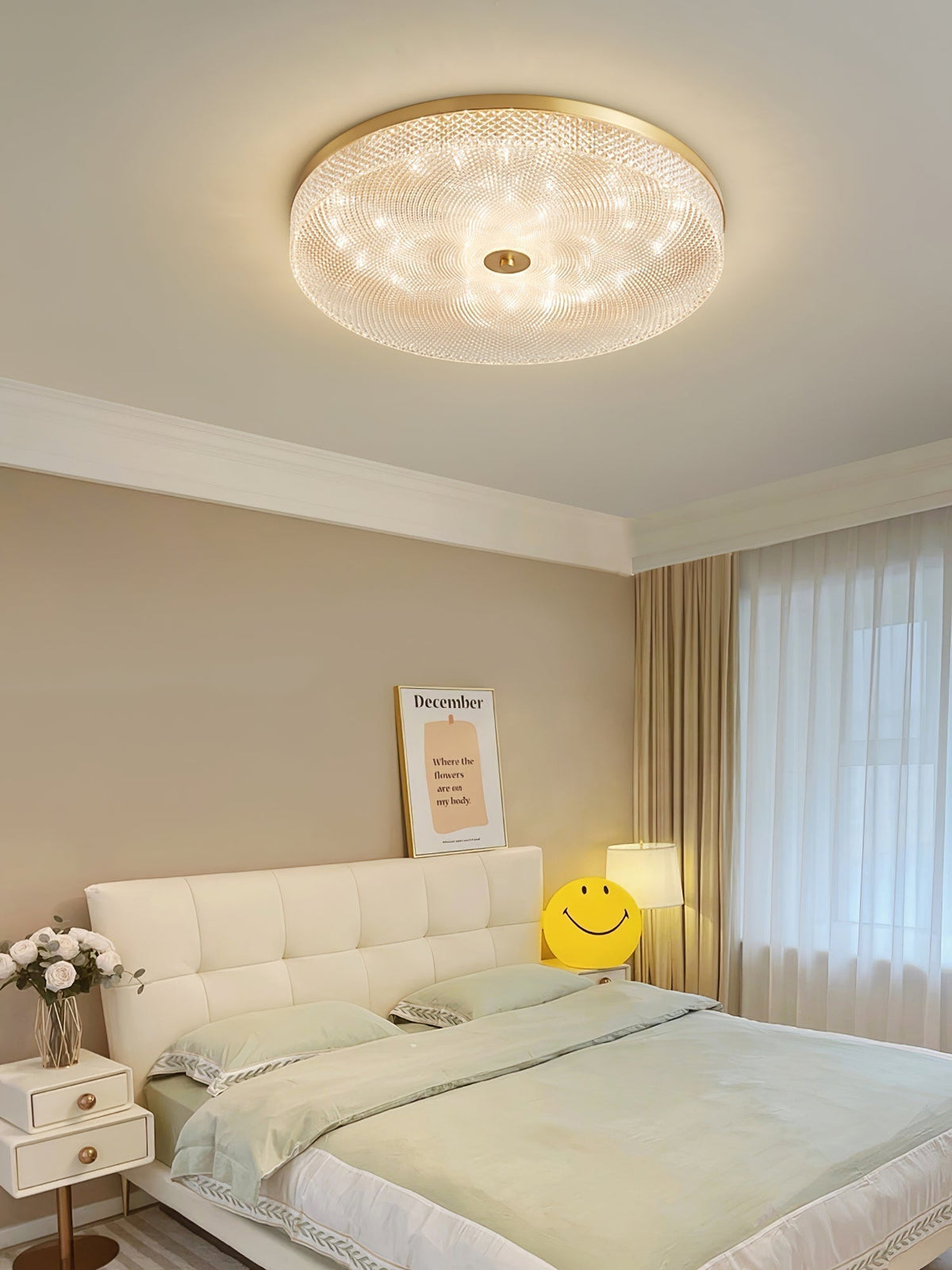 Ovelion Modern Minimalist Striped Ceiling Light