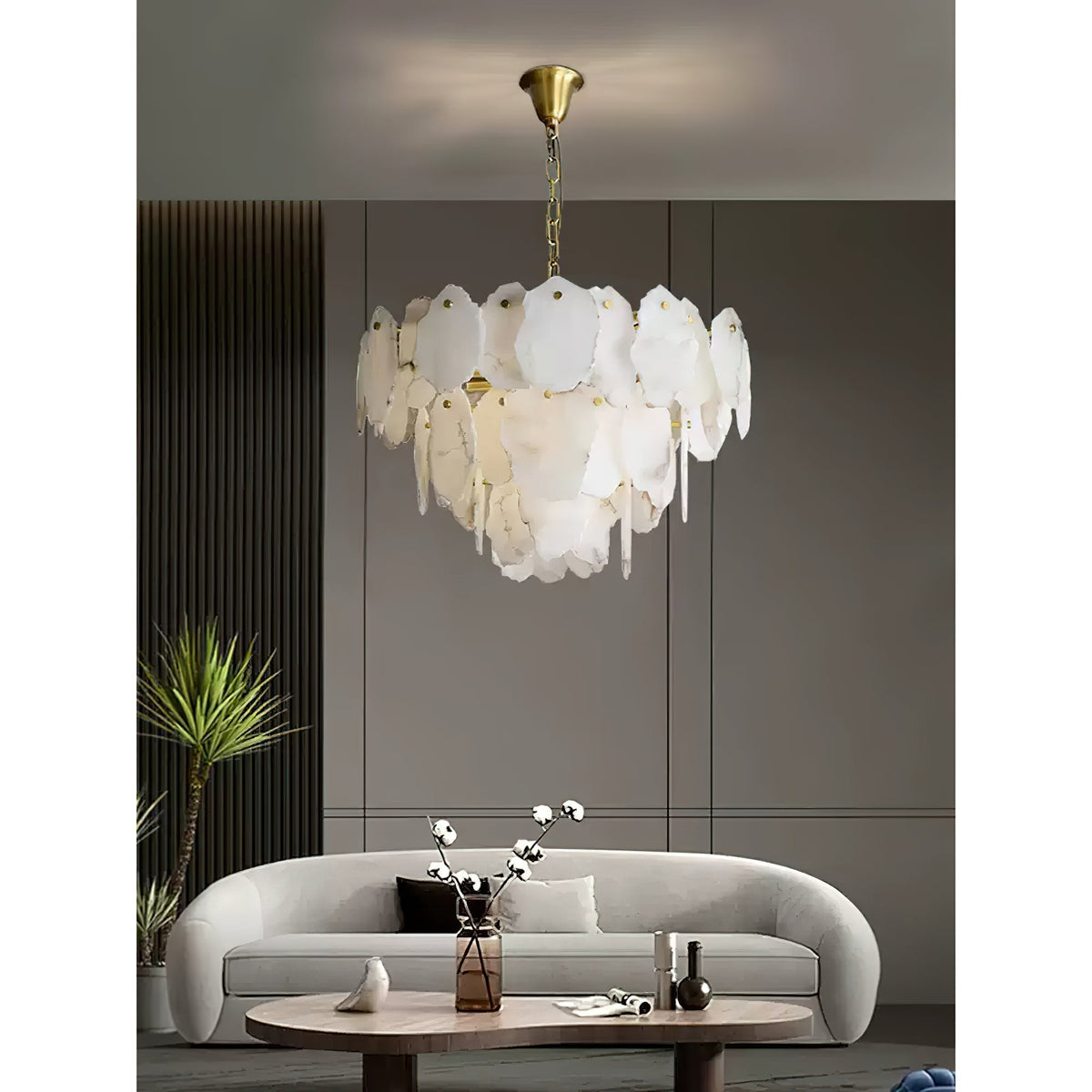 Nivorian Alabaster Chandelier