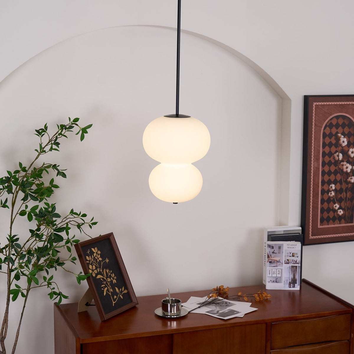 Xalt Minimalist Glass Pendant Light