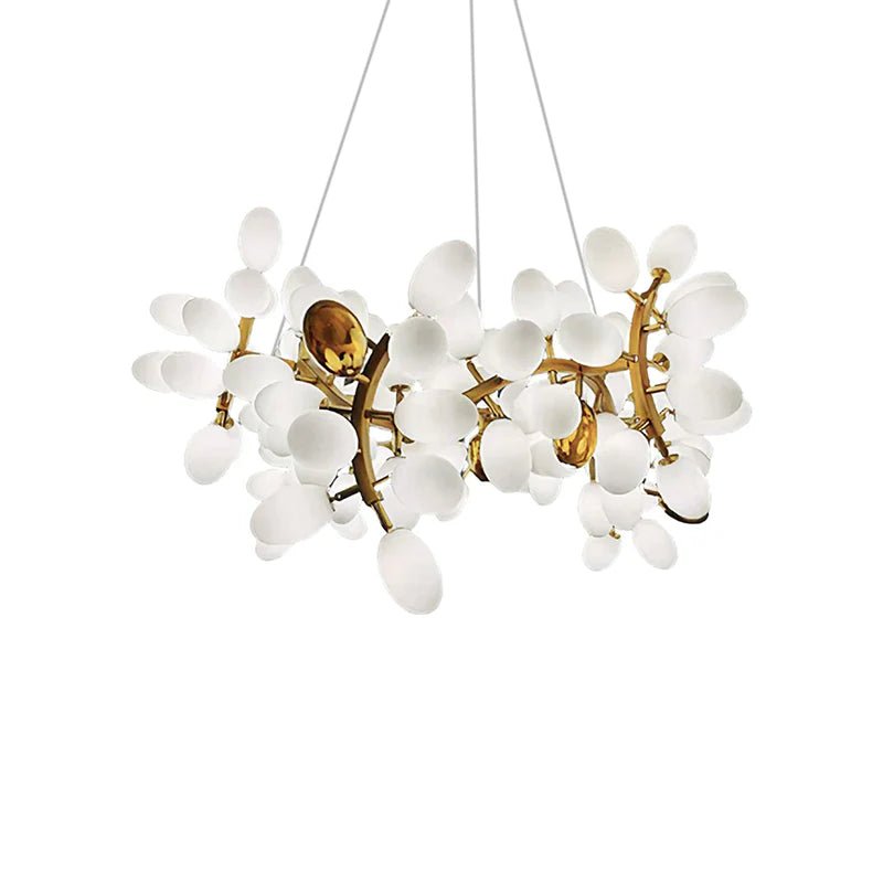 Aldo Elegant Droplet Glass Chandelier