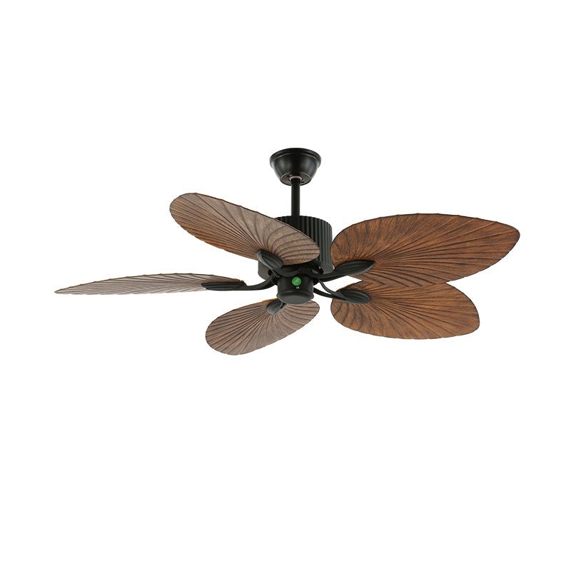Virel Tropical Wood Ceiling Fan Light