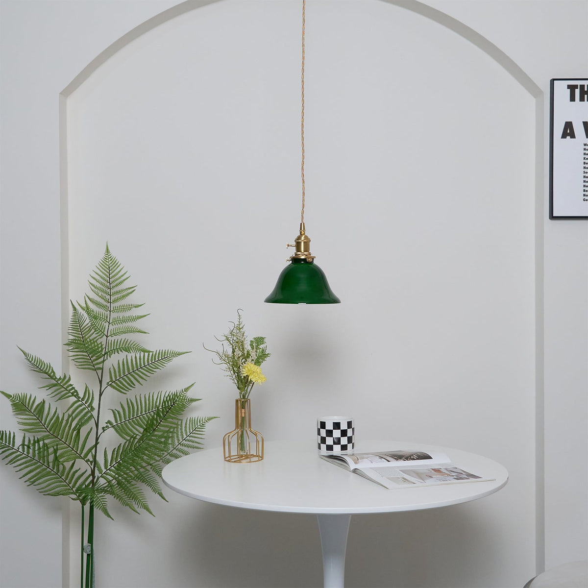 Jovanth Brass Retro Pendant Light