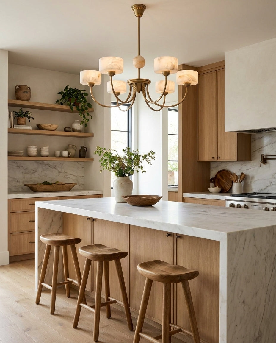 Wexstone Alabaster Chandelier