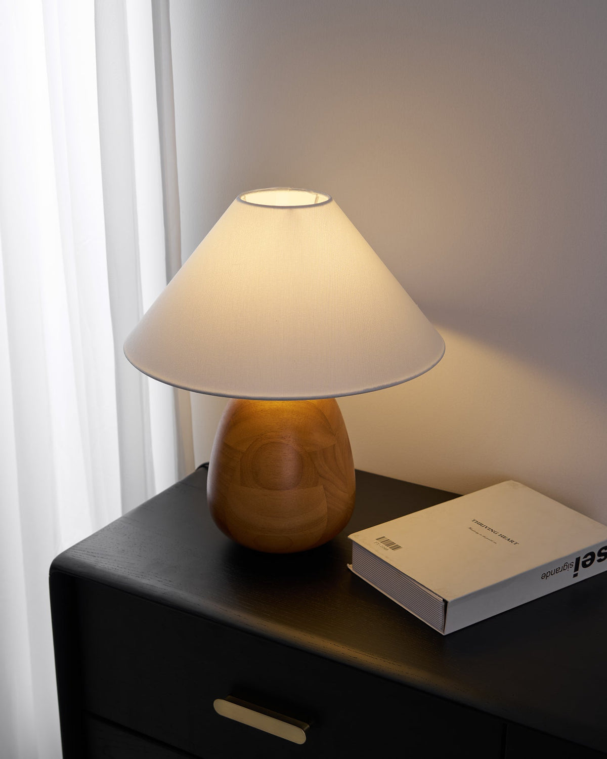 Lindenier Wood Table Lamp
