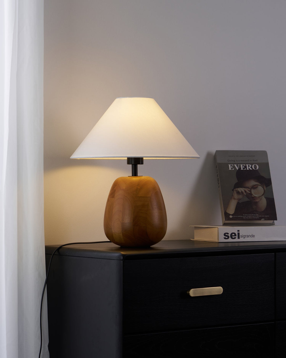Lindenier Wood Table Lamp