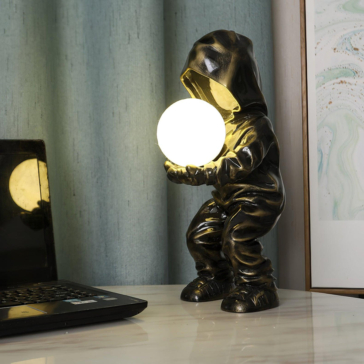 Orinex Resin Artistic Table Lamp