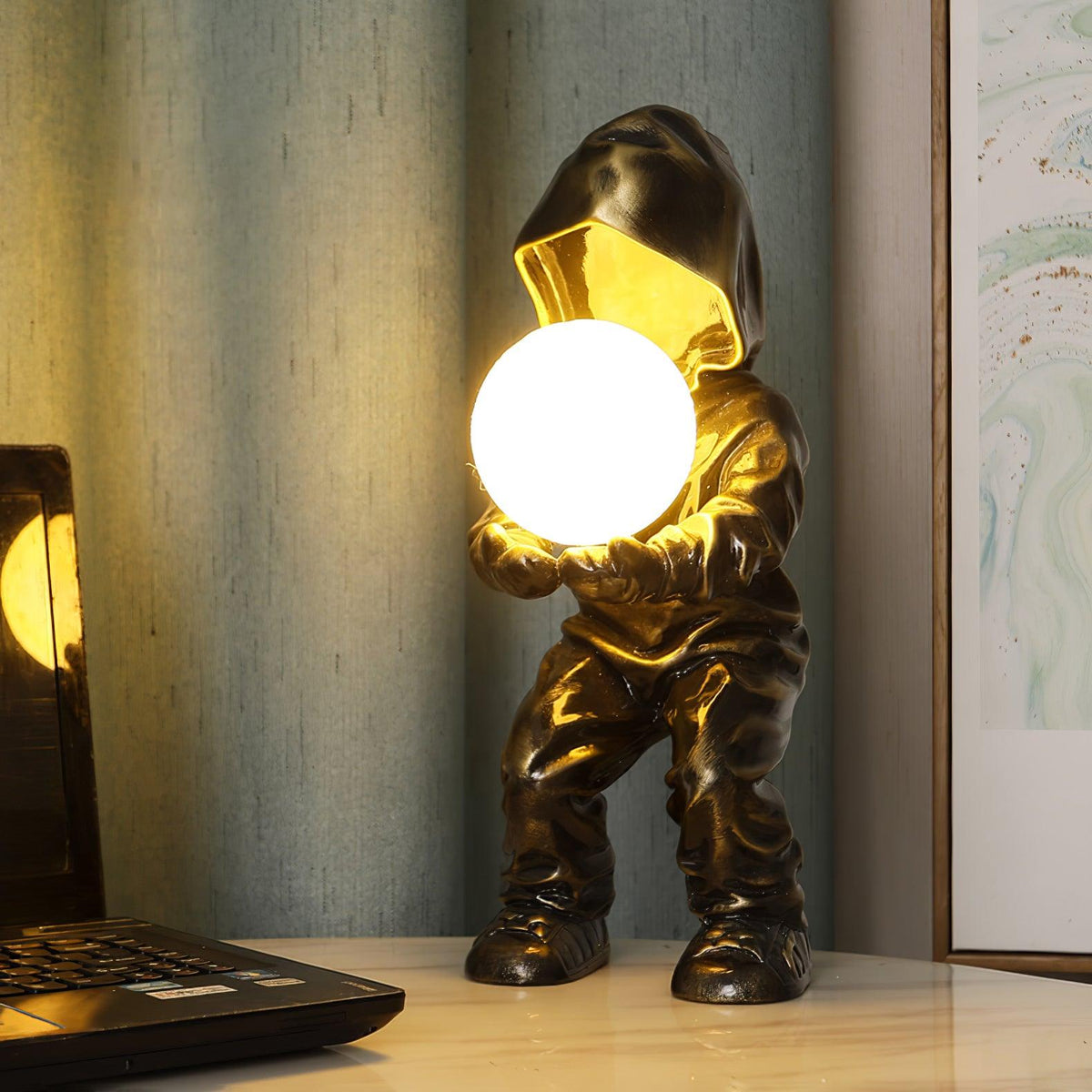 Orinex Resin Artistic Table Lamp