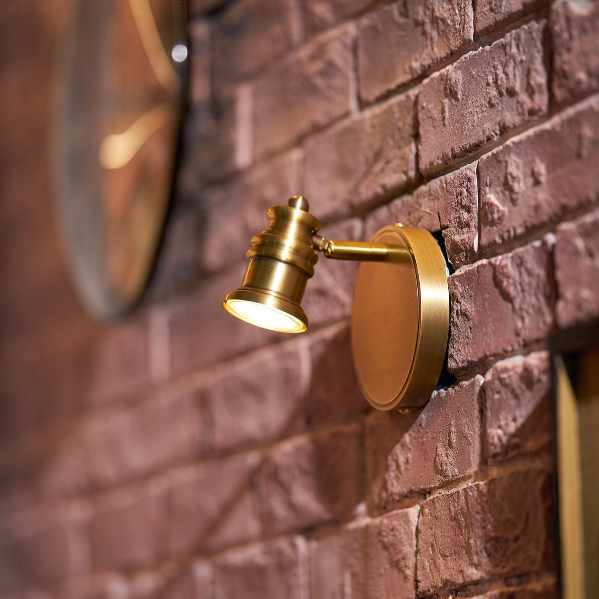 Iaila Brass Indoor Wall Light