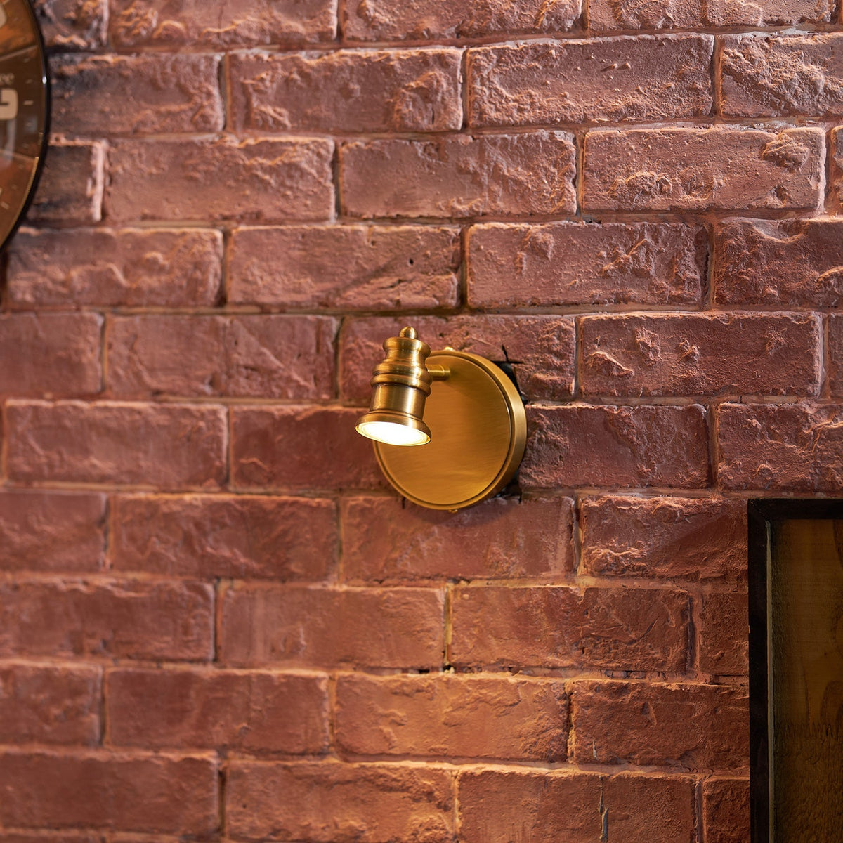 Iaila Brass Indoor Wall Light