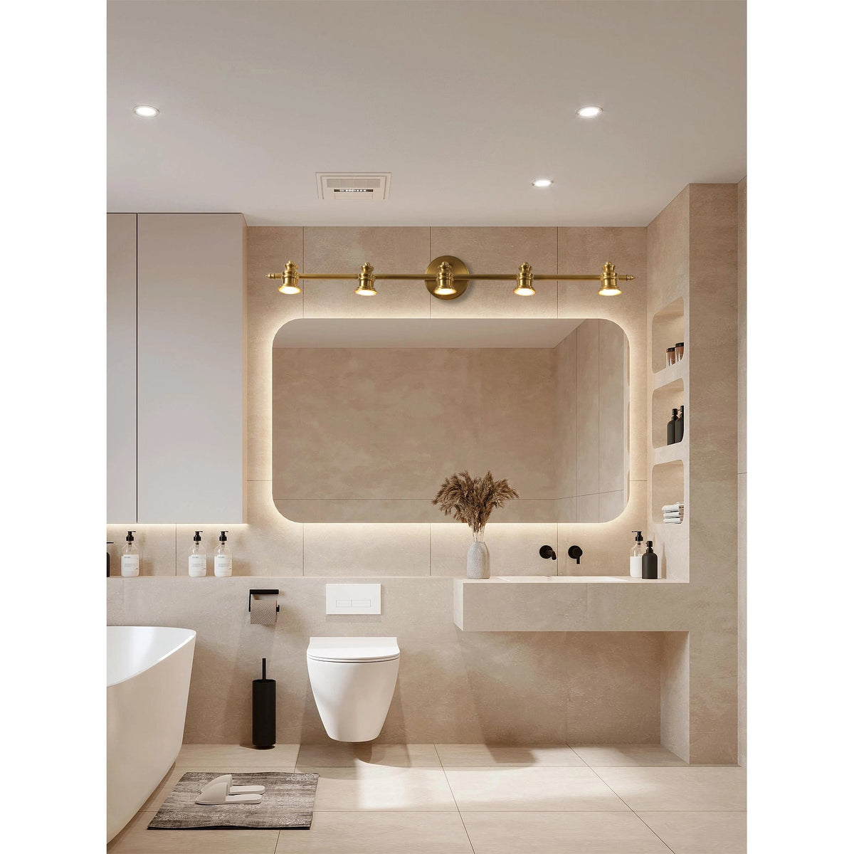 Iaila Brass Indoor Wall Light