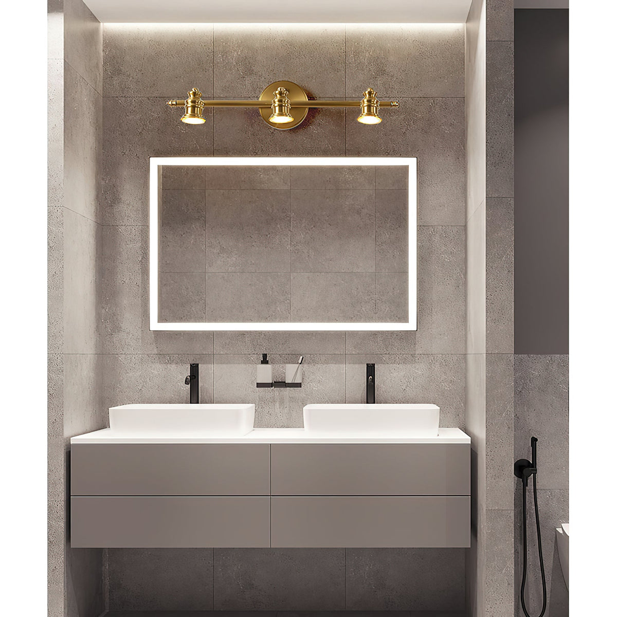 Iaila Brass Indoor Wall Light