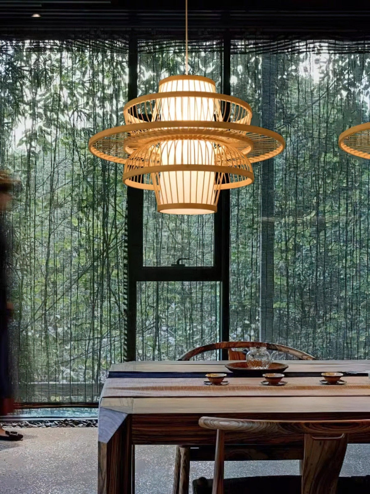 Gsplen Handmade Sigyn Bamboo Pendant Lamp
