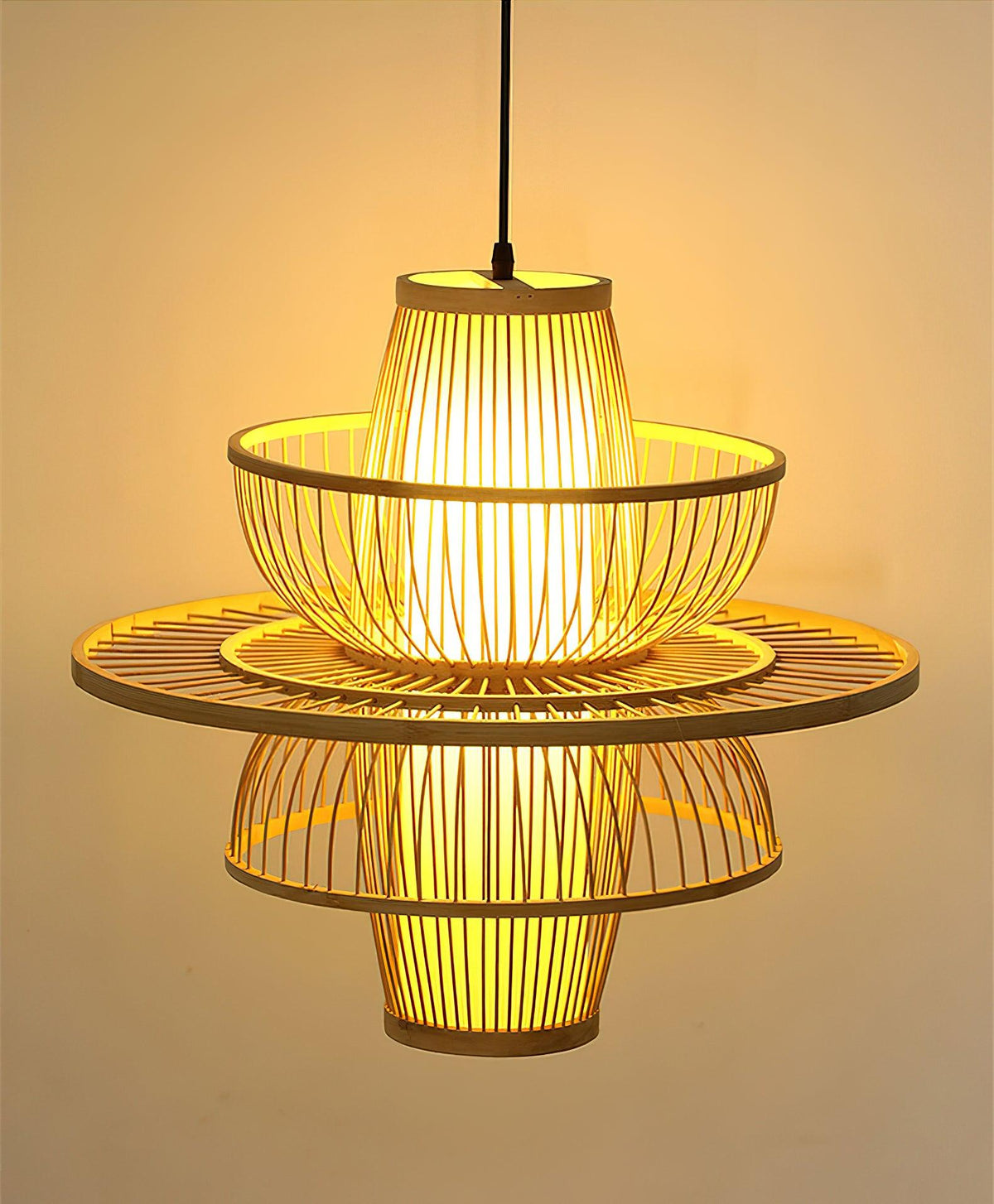 Gsplen Handmade Sigyn Bamboo Pendant Lamp