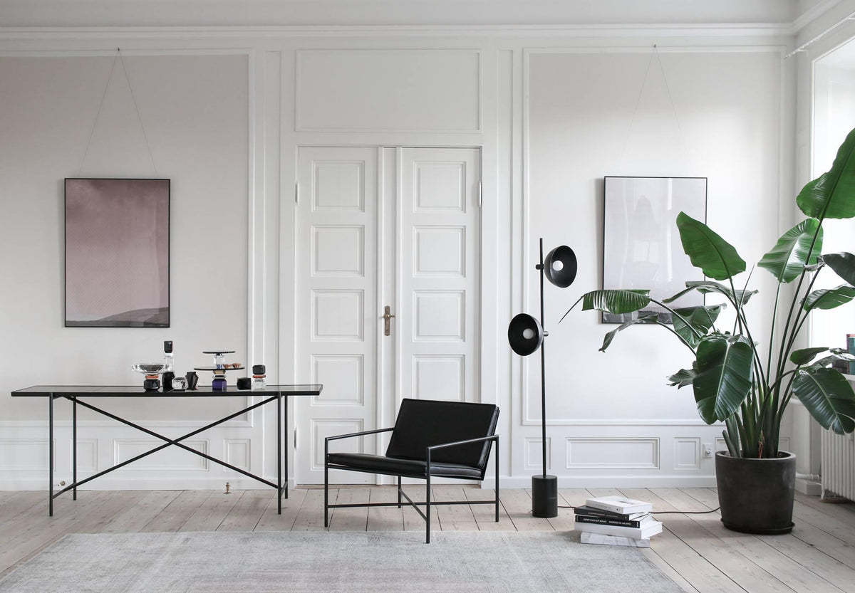 Lumase Glass Minimalist Floor Lamp