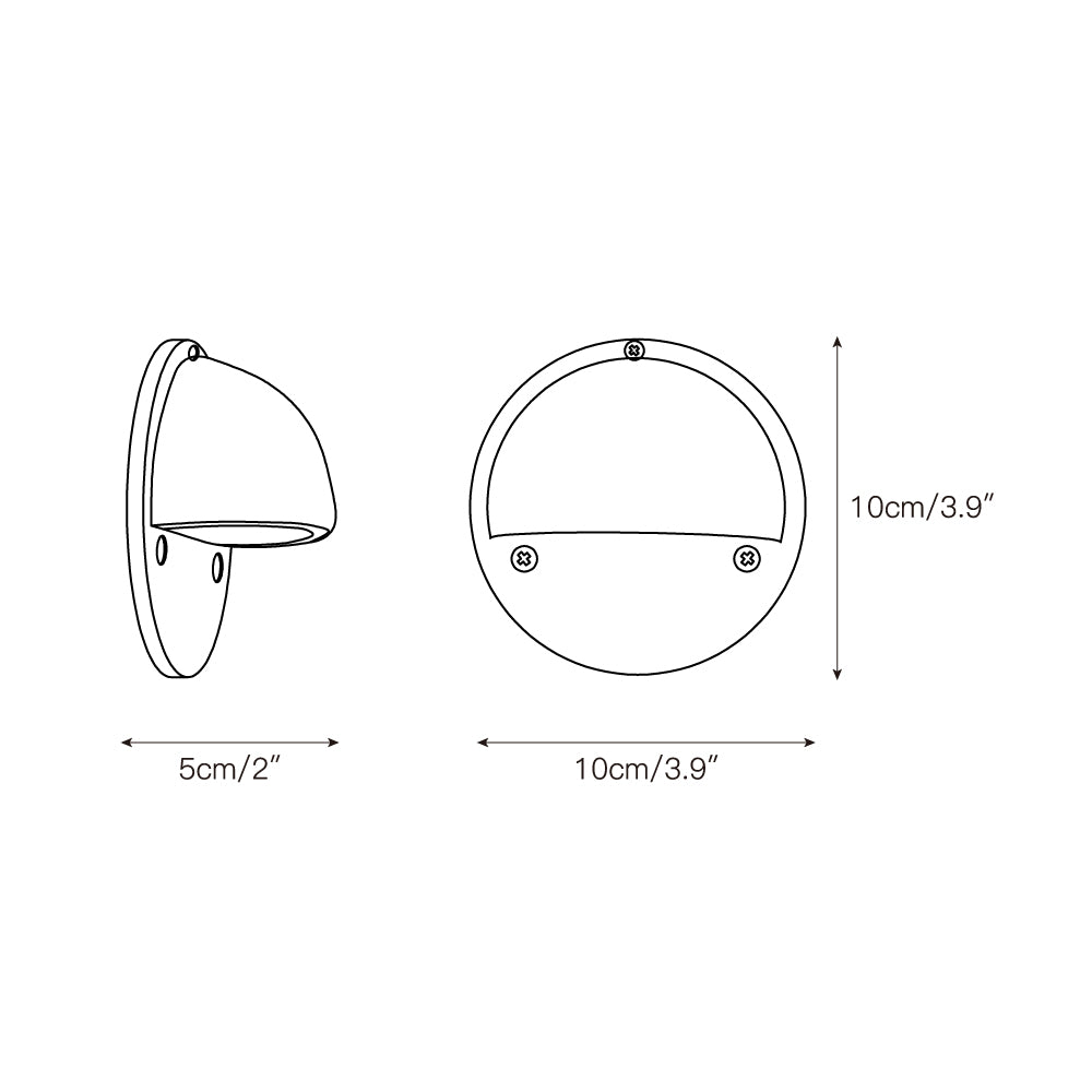 Goxia Brass Indoor Wall Light