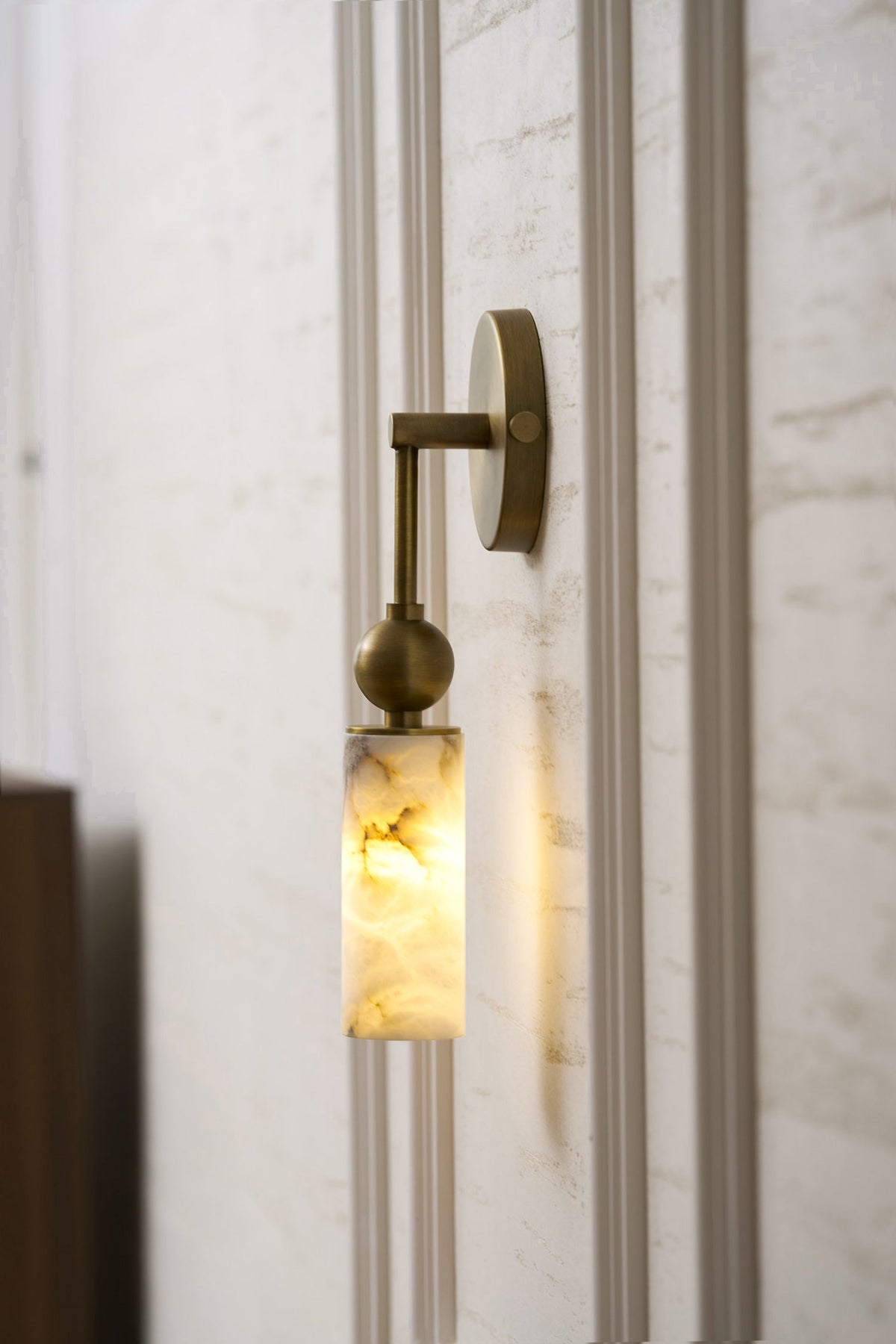 Javen Alabaster Indoor Wall Light