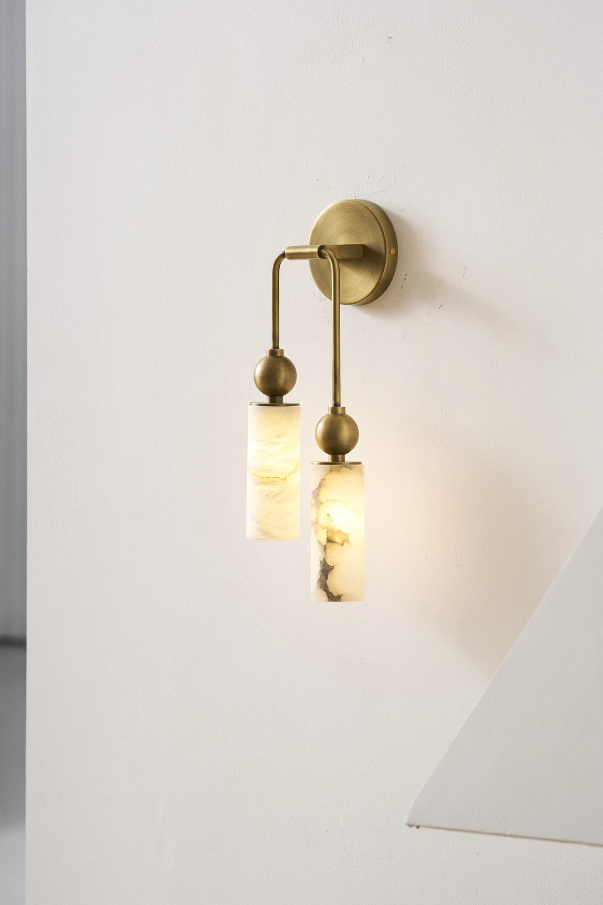 Javen Alabaster Indoor Wall Light