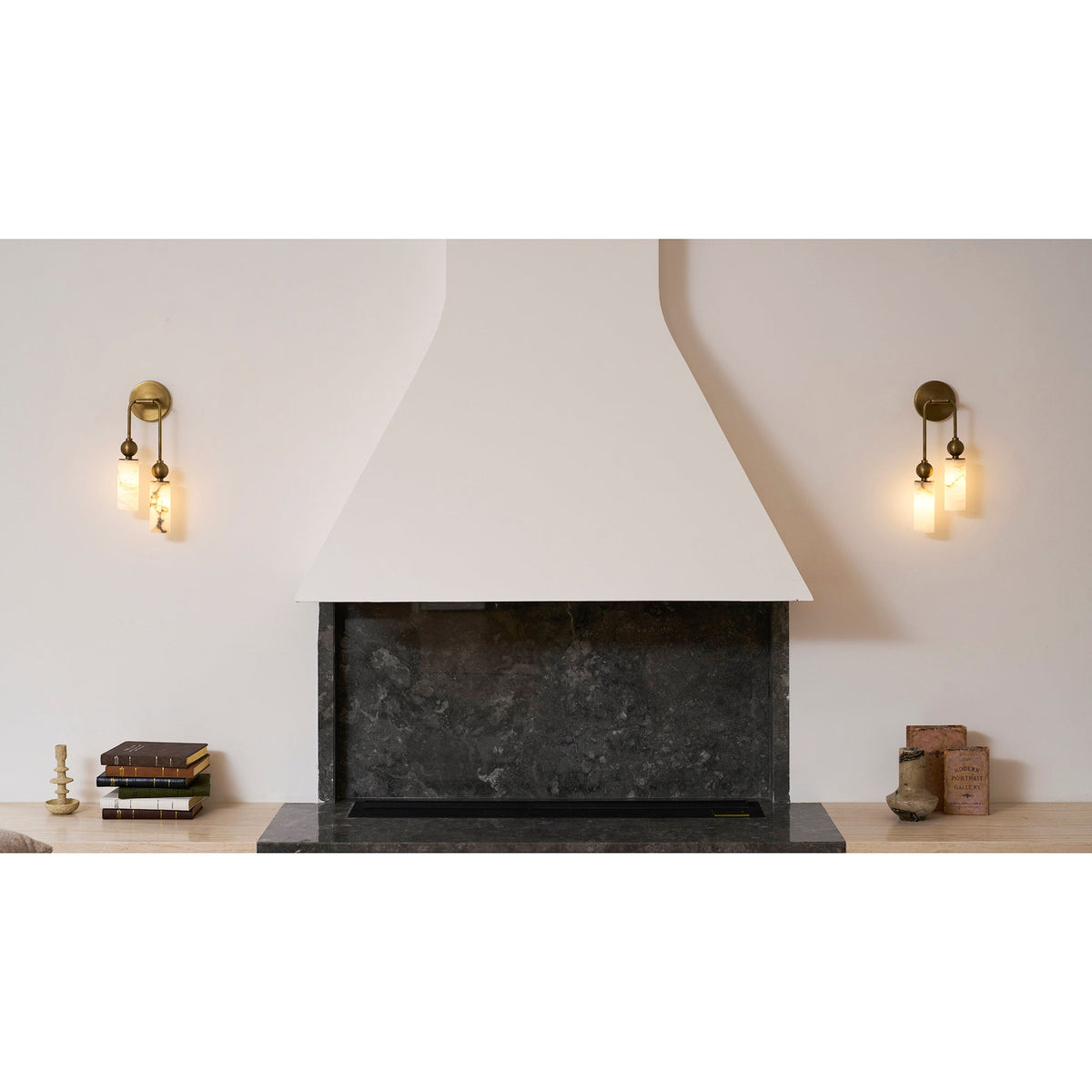 Javen Alabaster Indoor Wall Light