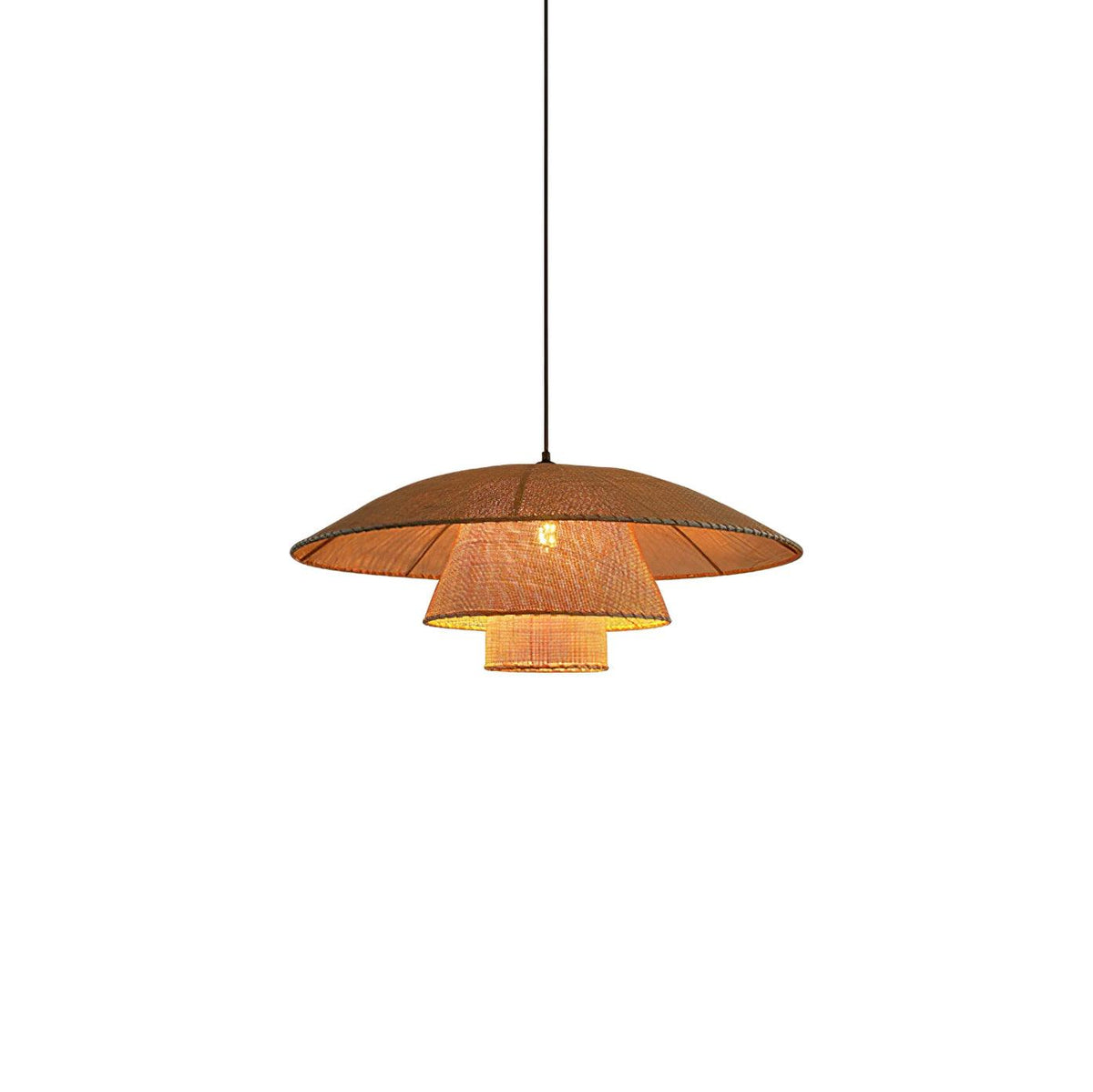 Arixu Rattan Vintage Pendant Lamp