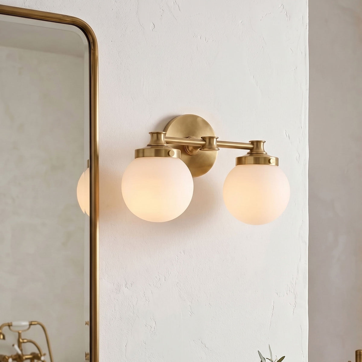 Wauma Glass Ball Indoor Wall Light